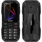 EVOLVEO MaxPhone A1, nuppudega kahe SIM-kaardiga telefon, must