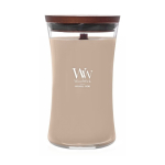 WoodWick Patchouli Creme vahak&uuml;&uuml;nal Muu Pat&scaron;ulip&otilde;&otilde;sas Pruun, L&auml;bipaistev, Puit 1 tk