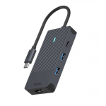 Rapoo UCM-2001 liidesekaart/adapter HDMI, USB 3.2 Gen 1 (3.1 Gen 1), USB t&uuml;&uuml;p-C