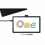 Wacom One 14 graafikalaud Must, Valge 2540 lpi 309 x 174 mm USB