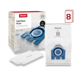 Miele HyClean Pure GN XL-paki tolmumaskipakend, 8 tk