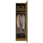 Topeshop SD-50 ARTISAN KPL magamistoa garderoob ja kapp 5 riiulid 1 uks(ed) Tamm