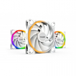 be be quiet! Light Wings White | 140mm PWM high-speed Triple-Pack Arvuti korpus Ventilaator 14 cm Valge 3 tk