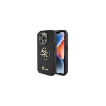 Guess Apple iPhone 15 Pro Max HC FIXED GLITTER BIG 4G Black