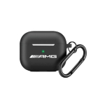AMG AMAP2RBK AirPods Pro 2 cover czarny|black Silicone White Log