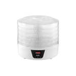 TZS TZS First Austria Food Dehydrator, 380W Max, 5 Round Layer, Digital Timer+Temp FA-5126-8