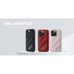 Case Case Karl Lagerfeld KLHCP16SPQDSMGP iPhone 16 6.1" pink hardcase Quilted Signature