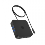 ICY ICY BOX IB-DK4090-C Dokkimine USB 3.2 Gen 2 (3.1 Gen 1) Type-C Must
