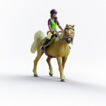 schleich HORSE CLUB 42714 m&auml;ngukujuke