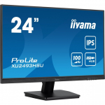 iiyama ProLite XU2493HSU-B7 PC lamekuvar 60,5 cm (23.8") 1920 x 1080 pikslit Full HD LED Must