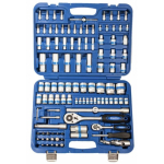 Sukimo Sukimo galvučių komplektas KingRoy KR108MDA 1/4''+1/2'' 108 tk.