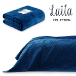LAILA LAILA v&auml;rvi indigo stiilis glamouri materjalit&uuml;&uuml;p - tekstiil samet, pol&uuml;ester 240x260 AmeliaHome