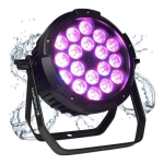 EVOLIGHTS EVOLIGHTS GLAZE PAR IP65 v&auml;listingimustes LED prožektor