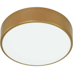 Orno OVO laelamp 2xE27 mikrolaineahju liikumisanduriga, 2x24W, kuldne teras, matt klaaskuppel, IP20, ? 300