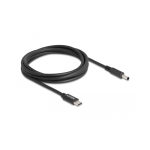 DeLOCK 87974 toitekaabel Must 1,5 m USB C 4.5 x 3.0 mm