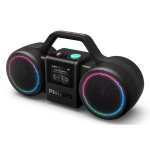 Philips Moving Sound The Roller TAMS60B/00 kaasaskantav boomblaster, must