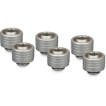 Thermal Thermal Grizzly DeltaMate kompressioonistmik, messing, G1/4" kwoot, nikkel, ST16, 6 tk pakis