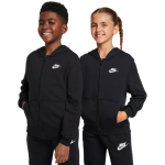 Nike Club Fleece laste kapuutsiga s&auml;rk must FD3017 010 (XS)