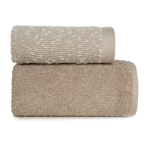 Towel Towel Eurofirany RE / KPL / 2 / TAMINA 550 BEIGE + BROWN 50 + 70