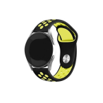 Beline pasek Watch 22mm Sport Silicone czarno-ż&oacute;łty black|yellow