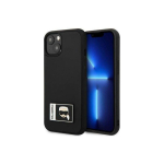 Case Case Karl Lagerfeld KLHCP13M3DKPK iPhone 13 6.1" black/black hardcase Ikonik Patch