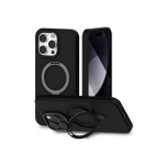 Mercury MagSafe Stand Silicone iPhone 15 Pro 6,1" czarny|black