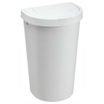 Plast Plast Team Seattle Swing trash can, swing lid, white, 45 l