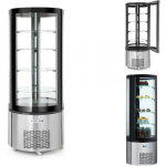 Refrigerator Refrigerator Arktic Round confectionery refrigerated showcase with 4 LED shelves, 360L
