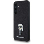 Case Case Karl Lagerfeld KLHCSA35GKNPSK A35 A356 black/black hardcase Fixed Glitter Ikonik Logo Metal Pin