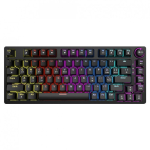 Savio Phenix SAVGK- RED klaviatuur M&auml;ngimine USB + RF Wireless + Bluetooth QWERTY Ameerika inglise keel Must