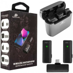 Spacetronik 2x wireless USB-C microphone