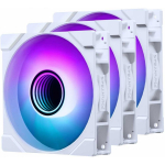 PHANTEKS M25 Gen2 PWM D-RGB Fan, 3er-Pack - 120mm, white