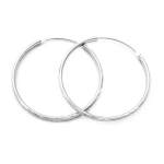 Beneto's Beneto's Amazing Silver Round Earrings AGUC355