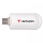 Verbatim 30231 USB-v&auml;lkm&auml;lu 512 GB USB t&uuml;&uuml;p-C 3.2 Gen 1 (3.1 Gen 1) Valge