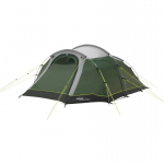 Outwell Earth 4 Plus Four Room Tunnel Tent for 4 Persons, Green | Outwell