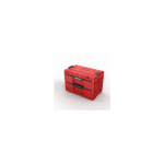 Q-Brick t&ouml;&ouml;riistakast koos sahtlitega Qbrick System PRIME DRAWER 2 TOOLBOX EXPERT Punane Ultra HD Custom