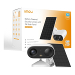 Imou Cell Go Full color Kit Kuul (kuju) IP s&uuml;steemiga turvakaamera Hoonev&auml;line 2304 x 1296 pikslit Lagi/sein