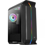 Aerocool P500B arvuti korpus, keskmise torniga, ATX, karastatud klaas, RGB - Valge