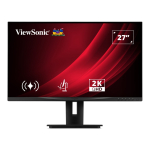 Viewsonic VG Series 27" 1440p Ergonomic IPS Mon PC lamekuvar 68,6 cm (27") 2560 x 1440 pikslit Quad HD LED Must