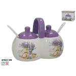 Suhkrutoos Suhkrutoos / soolatoos lusikaga 250 ml roosa dolomiit, 9,5x15x12