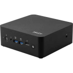 Mini Mini lauaarvuti MSI Cubi NUC AI+ 2MG-022BEU barebone Core Ultra 5 / 16GB / Wi-Fi 6E + BT / 2&times;2.5Gbps (must)