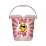Keeeper "Emoji Stay Positive" &Oslash;30x28cm 10L, roosa