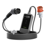 Portable Portable EV charger d&eacute; 22kW 10m