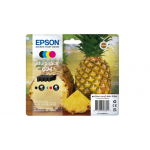 Epson 604 tindikassett 4 tk Originaal Standard Yield Must, Ts&uuml;aan, Magenta, Kollane