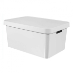 Curver Infinity 45L white container with lid