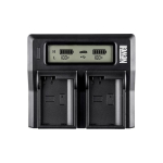 Newell Camera Charger Newell DC-LCD dual channel charger for LP-E6 batteries