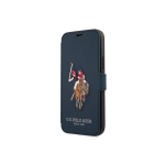 Case Case Us Polo Assn USA Polo USFLBKP12LPUGFLNV iPhone 12 Pro Max 6.7" Navy/Navy Book Polo Embroidery Collection