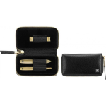 Set Set do manicure zwilling twinox golden edition 97746-004-0 ? black sk&oacute;rzane etui 3 elementy - black
