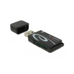 DeLOCK 91602 kaardilugeja USB 2.0 Must