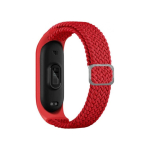 Beline pasek Mi Band 7|6|5 Textile czerwony|red